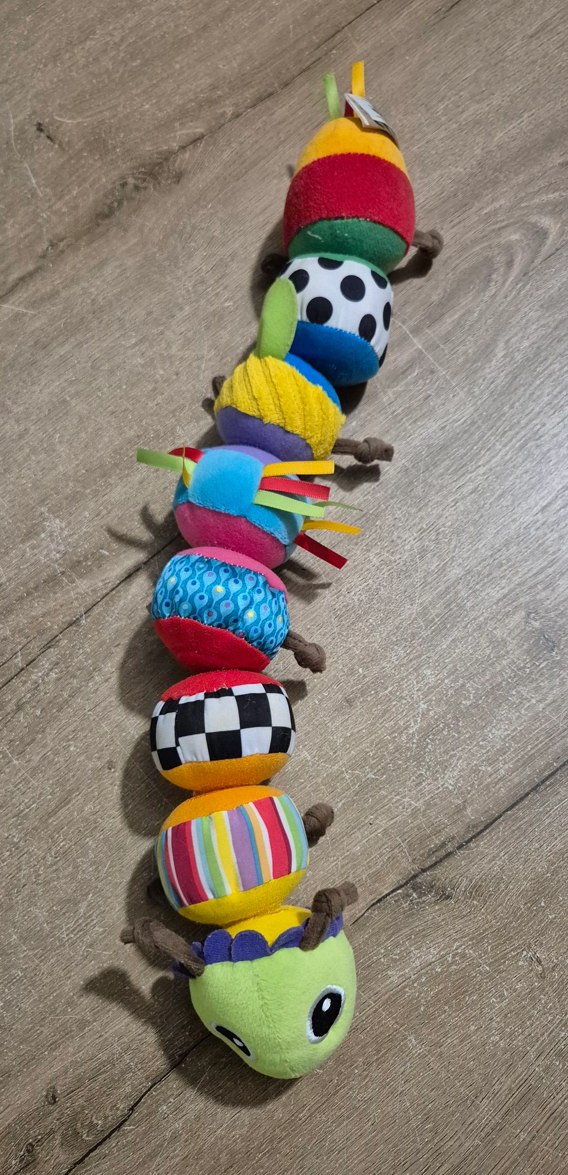 Peluche d'éveil Camille la chenille  – photo 4